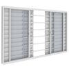 Janela Veneziana 6 Folhas Com Grade Horizontal em Alumínio –  Vitrolar