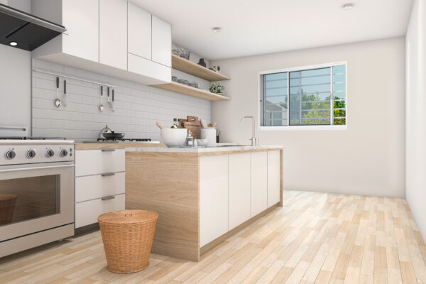 Janela 2 Folhas Com Grade Horizontal Aço Branco Com Vidro Incolor - Imagem 2